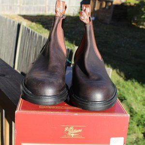 RM Williams Mallee Work Boots Brown Size 7.5 (Australia) 8 US